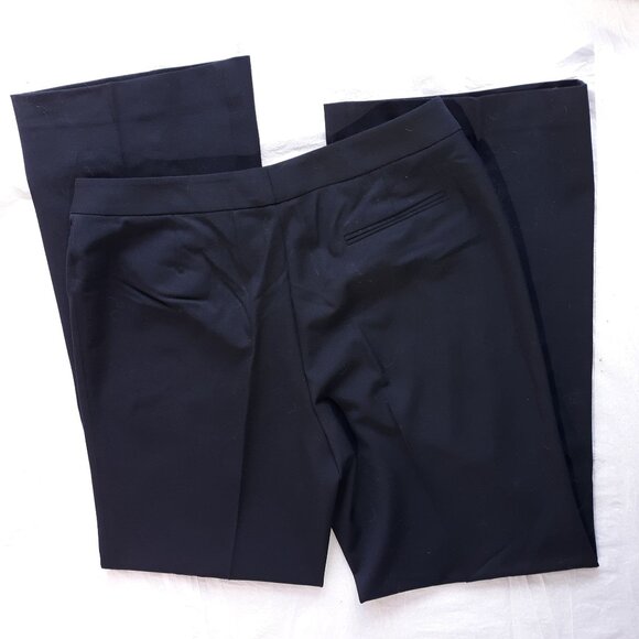 Lafayette 148 Womens Black Dress Pants Size 12 Tailored Fit Office Wear - Picture 2 of 6